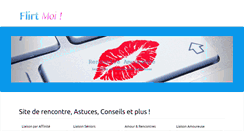 Desktop Screenshot of flirt-moi.com